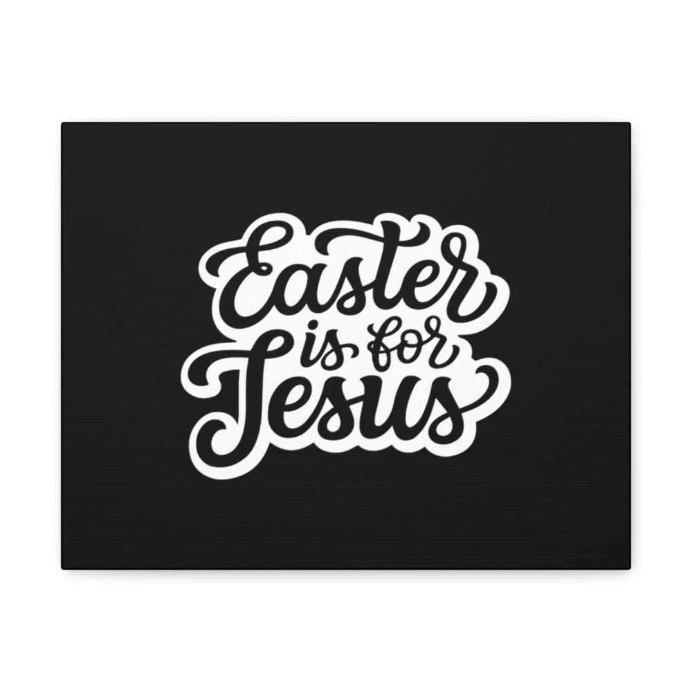 Scripture Walls Easter Is For Jesus 1 Peter 1:3 Black Christian Wall Art Bible